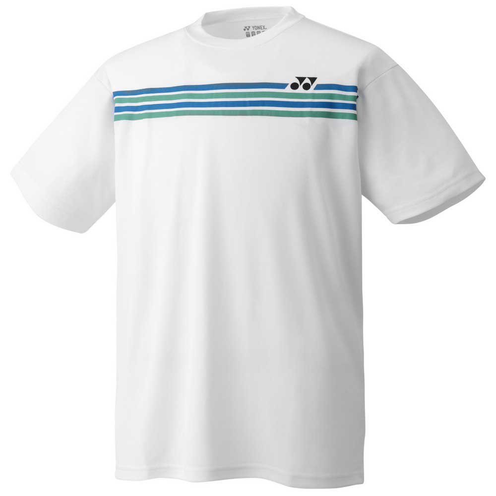 Yonex T-shirt à Manches Courtes Crew Neck 120 cm White