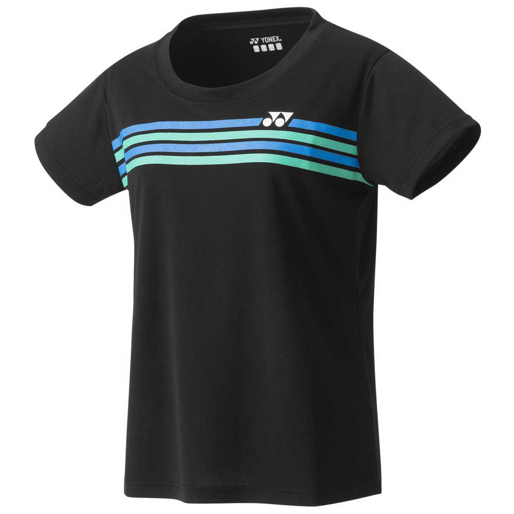 Yonex Crew Neck Short Sleeve T-shirt Noir L