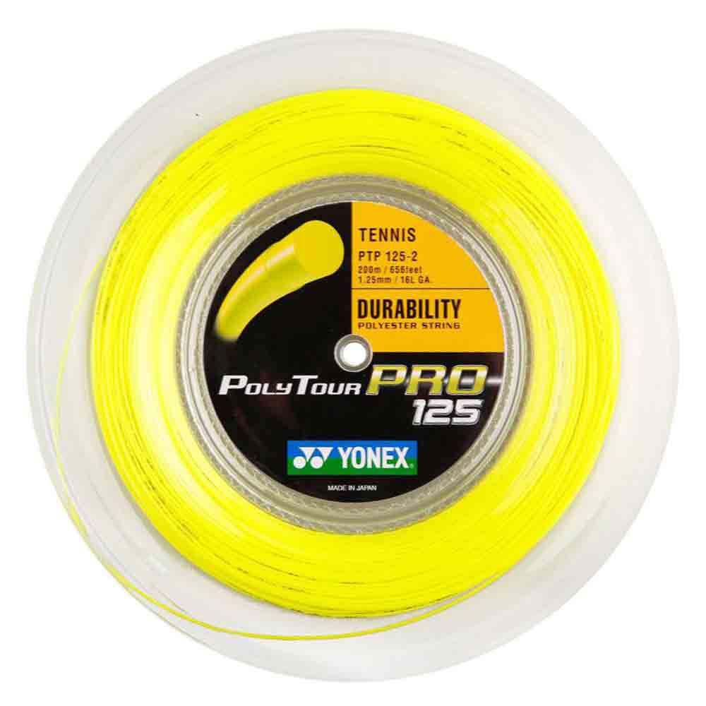 Yonex Polytour Pro 200 M Tennis Reel String Jaune 1.20 mm