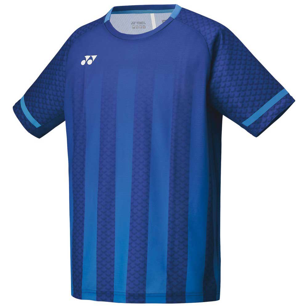 Yonex Crew Neck Short Sleeve T-shirt Bleu S