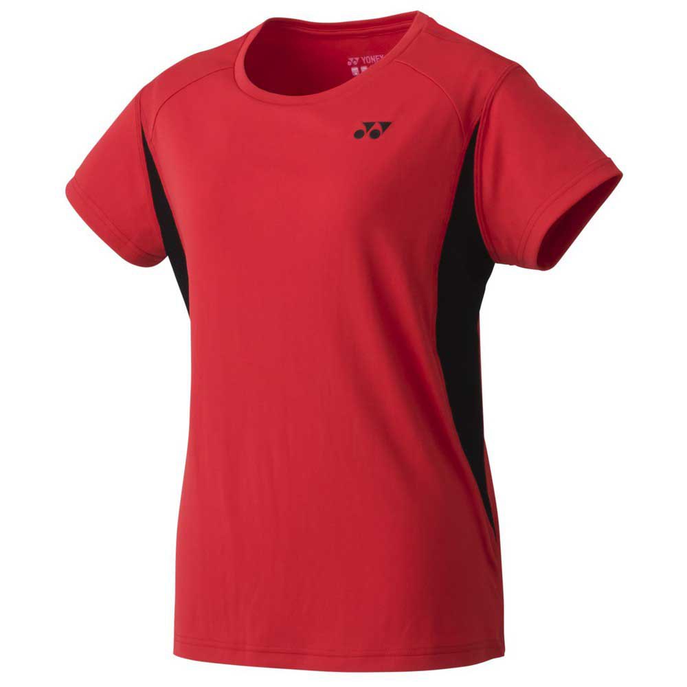 Yonex T-shirt à Manches Courtes Logo M Flash Red