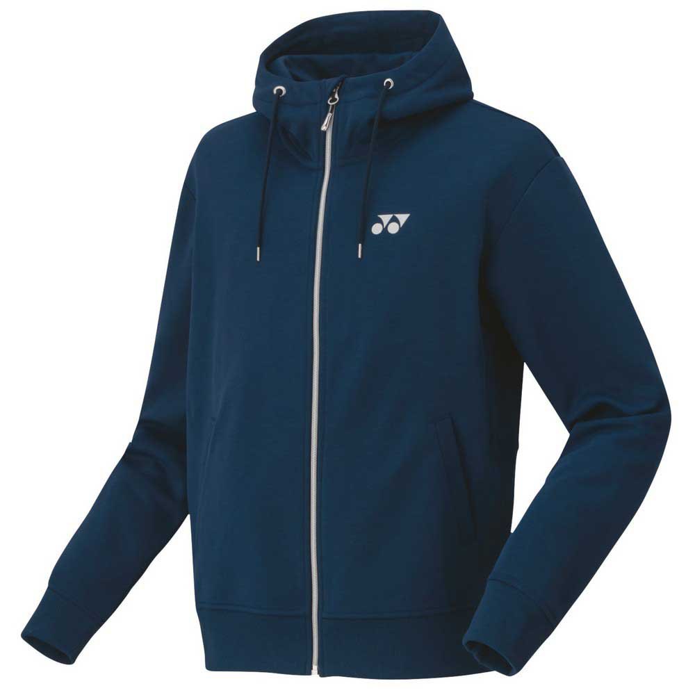 Yonex Logo Full Zip Sweatshirt Bleu XL
