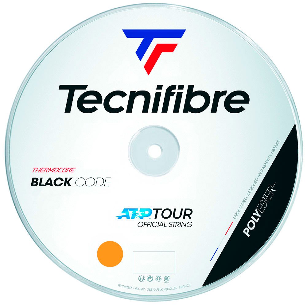 Tecnifibre Black Code 200 M Tennis Reel String Orange 1.24 mm