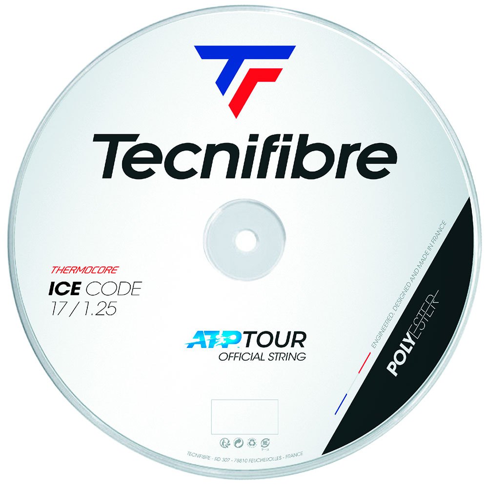 Tecnifibre Ice Code 200 M Tennis Reel String Blanc 1.20 mm