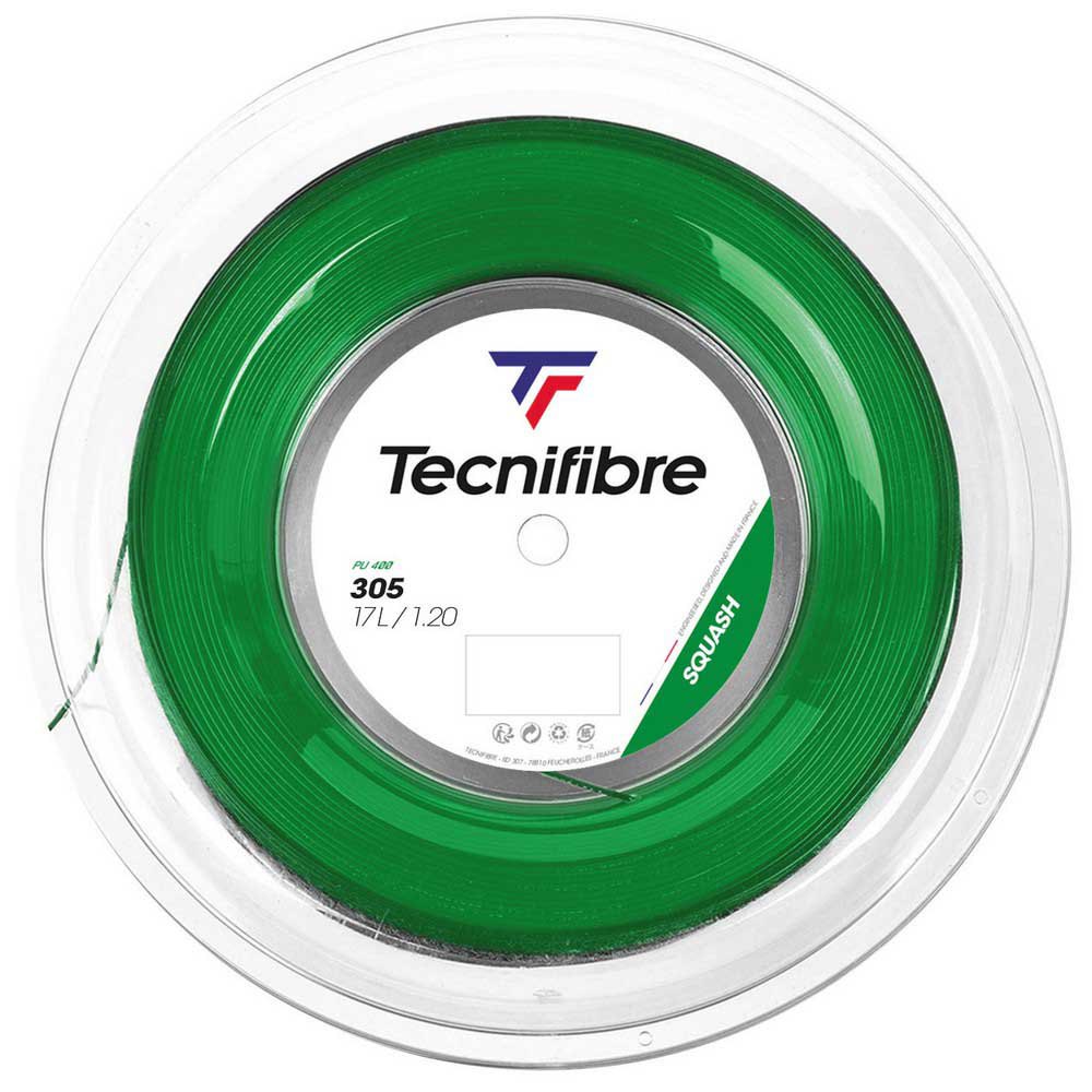 Tecnifibre Corde De Bobine De Squash 305 110 M 1.20 mm Green