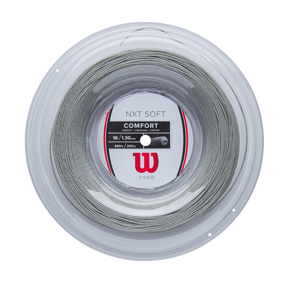 Wilson Nxt Soft 200m Tennis Reel String Gris 1.30 mm
