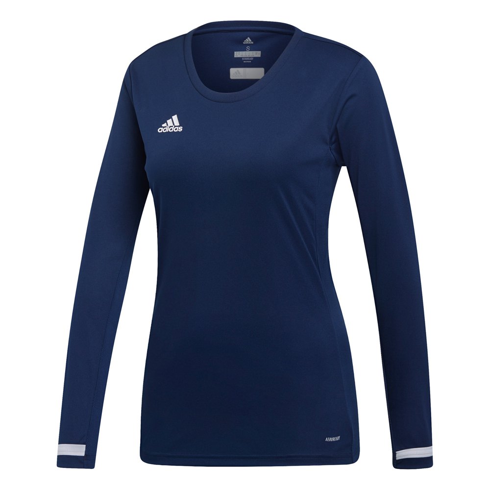 Adidas Badminton Team 19 Long Sleeve T-shirt Bleu XL