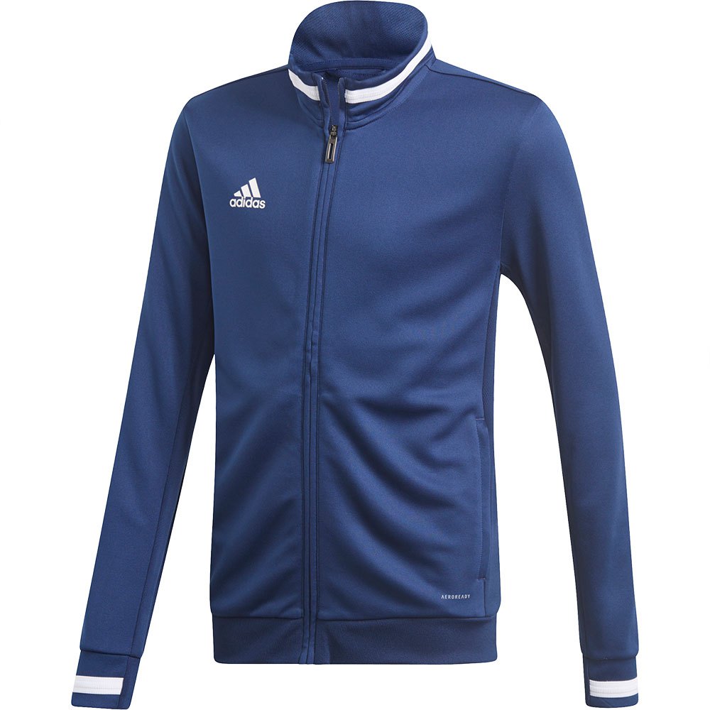 Adidas Badminton Team 19 Track Jacket Bleu 9-10 Years