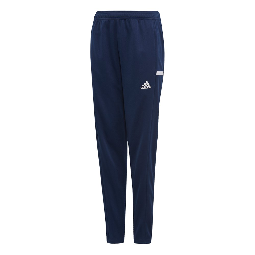 Adidas Badminton Pantalons Longs Team 19 Track 122 cm Navy Blue / White