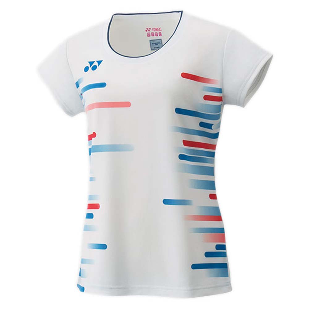 Yonex Game Short Sleeve T-shirt Blanc S Femme