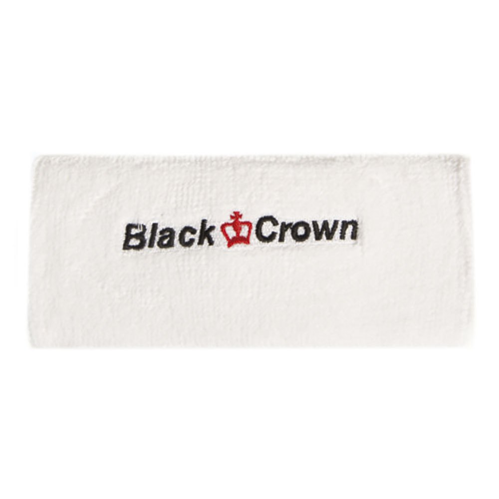 Black Crown Logo 2 Units Wristband Blanc