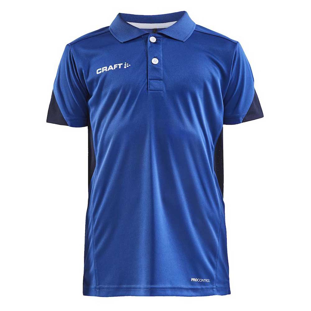 Craft Pro Control Impact Short Sleeve Polo Shirt Bleu 134-140 cm