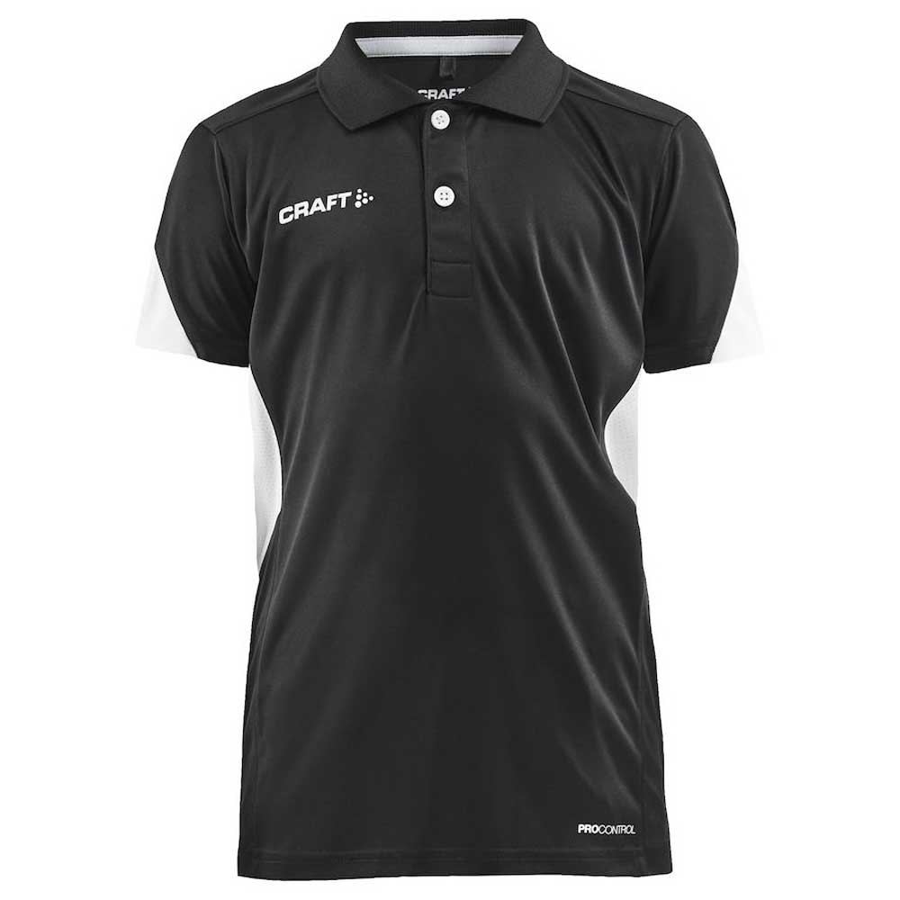 Craft Pro Control Impact Short Sleeve Polo Shirt Noir 134-140 cm