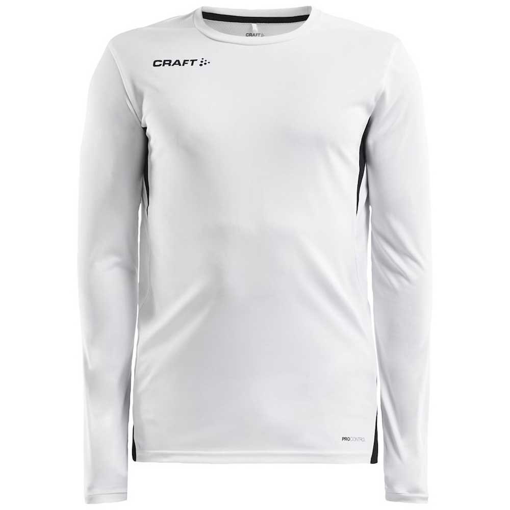 Craft Pro Control Impact Long Sleeve T-shirt Blanc S