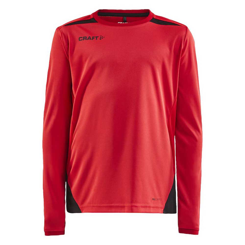 Craft Pro Control Impact Long Sleeve T-shirt Rouge 134-140 cm Garçon