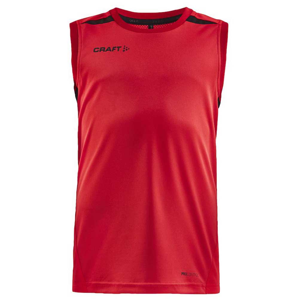Craft Pro Control Impact Sleeveless T-shirt Rouge 134-140 cm Garçon