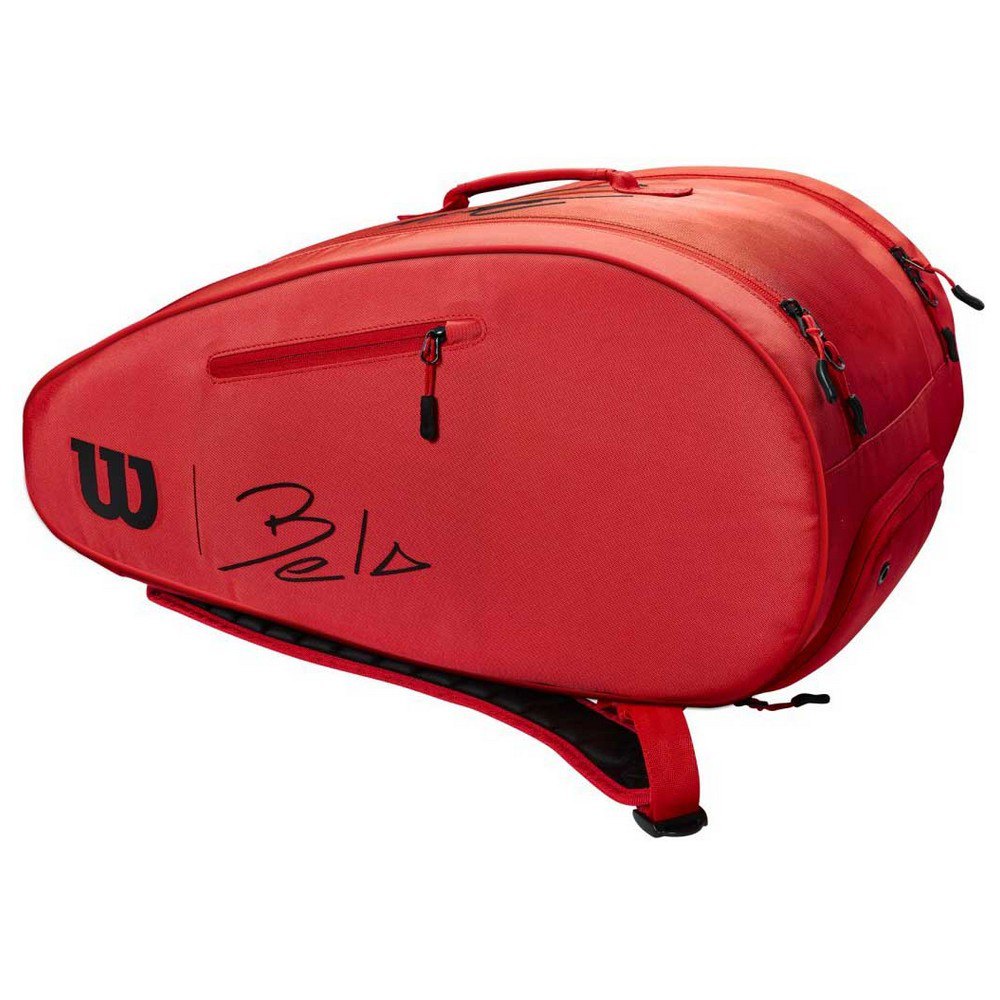 Wilson Bela Super Tour Padel Racket Bag Rouge