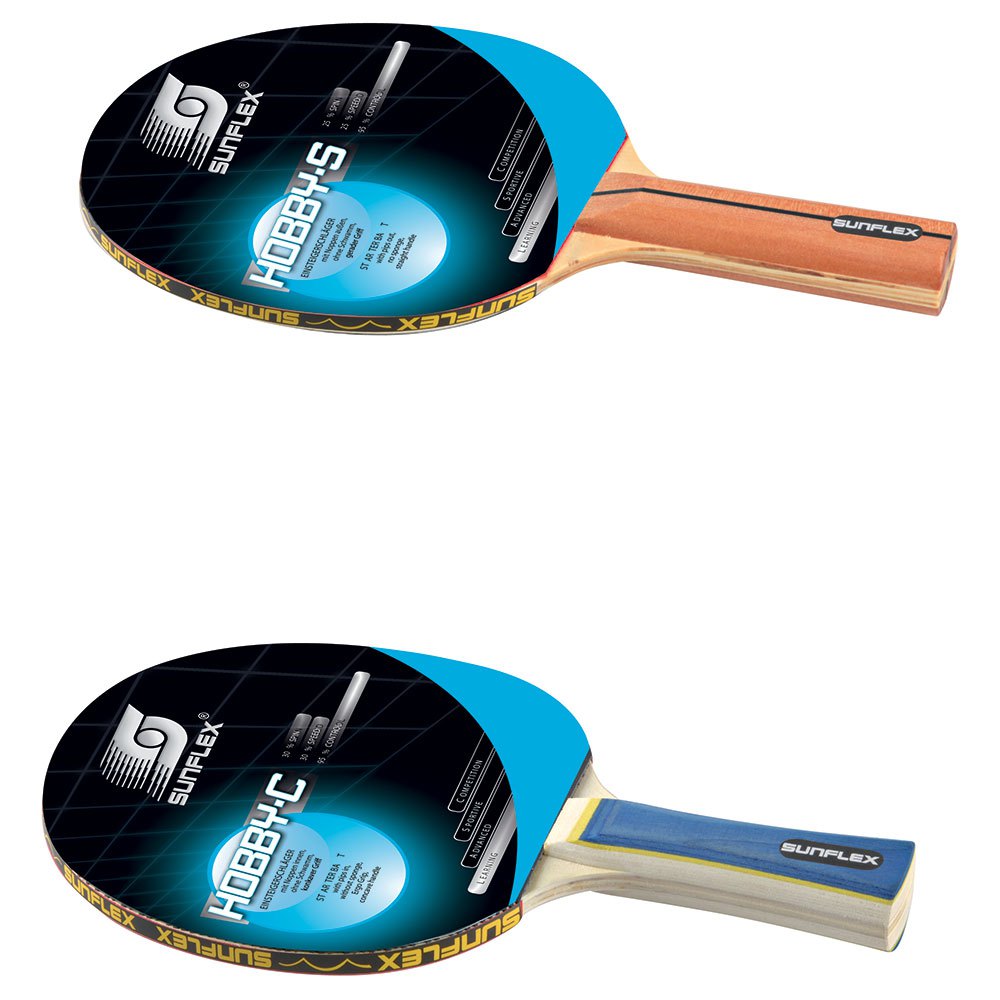 Sunflex Hobby Table Tennis Racket Bleu