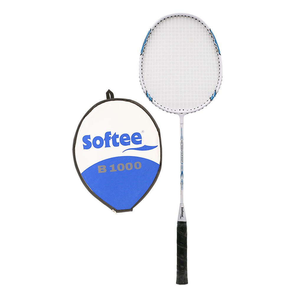 Softee B 1000 Tournament Badminton Racket Blanc,Bleu