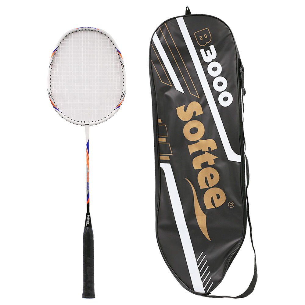 Softee B 3000 Pro Badminton Racket Blanc
