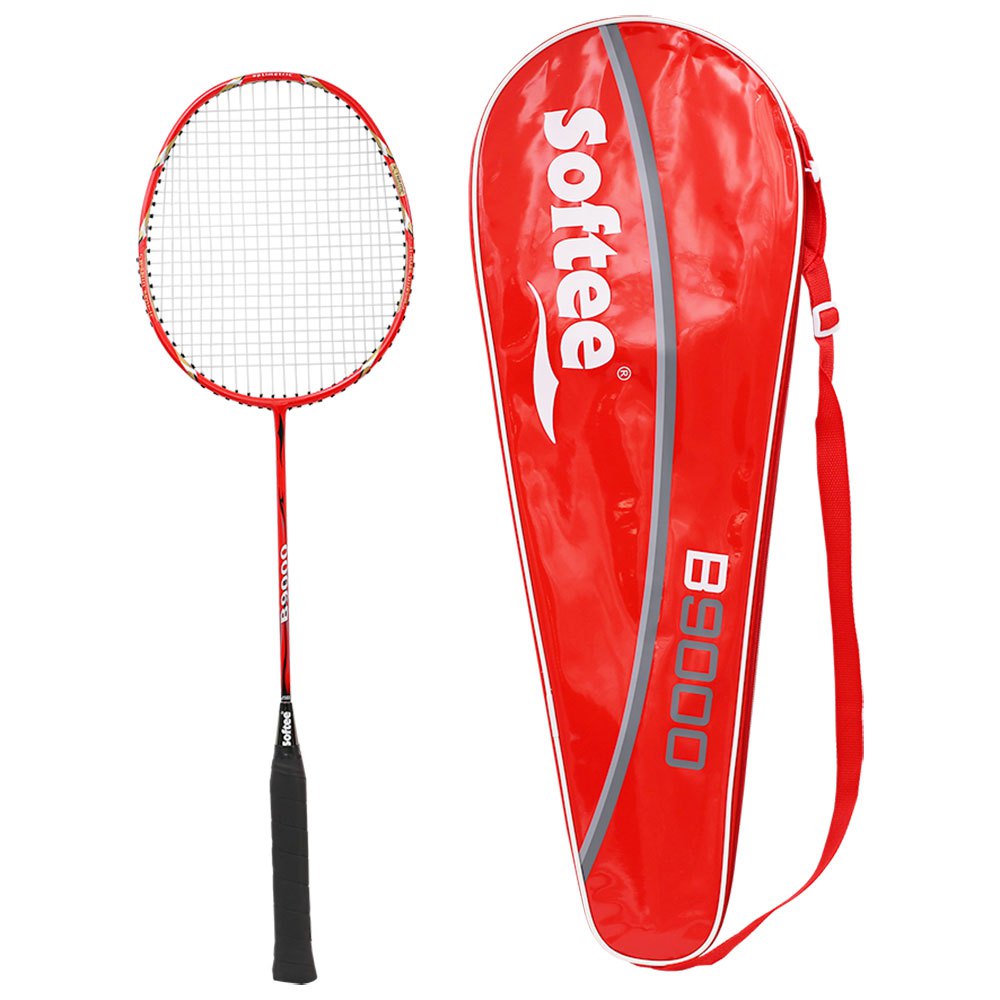 Softee B 9000 Competition Badminton Racket Rouge