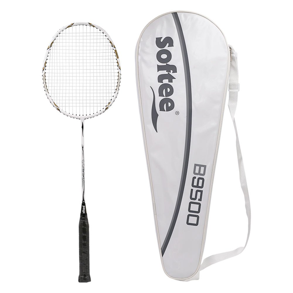 Softee Raquette De Badminton B 9500 Competition One Size White
