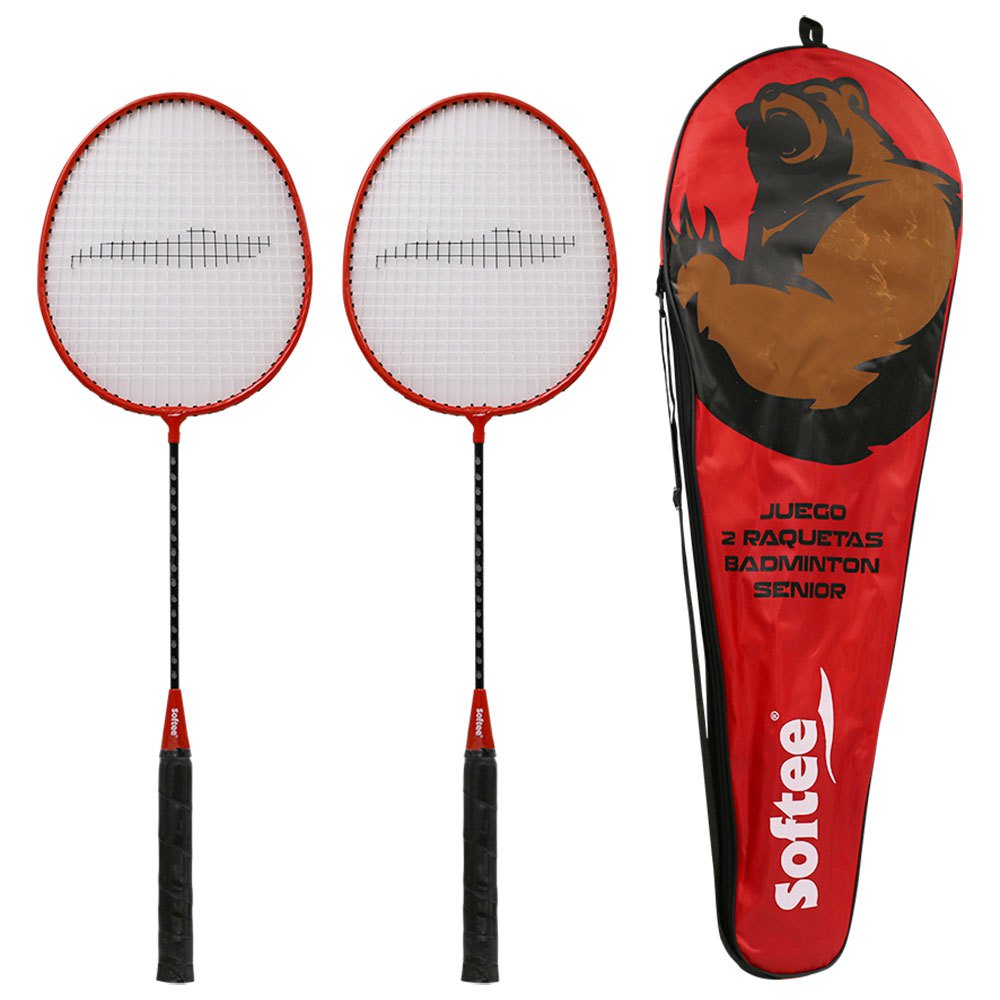 Softee Badminton Set Rouge