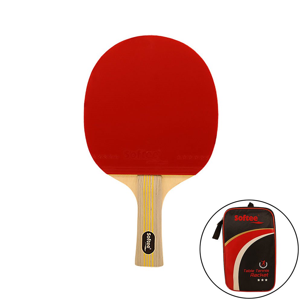 Softee P 900 Pro Table Tennis Racket Rouge