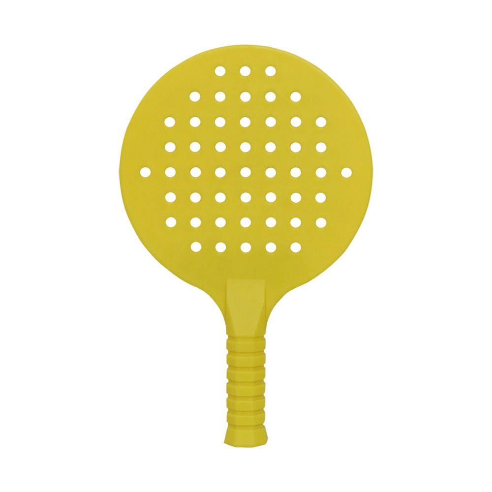 Softee Raquette De Tennis De Plage Anti-vandal 27 x 17 x 0.5 cm Yellow