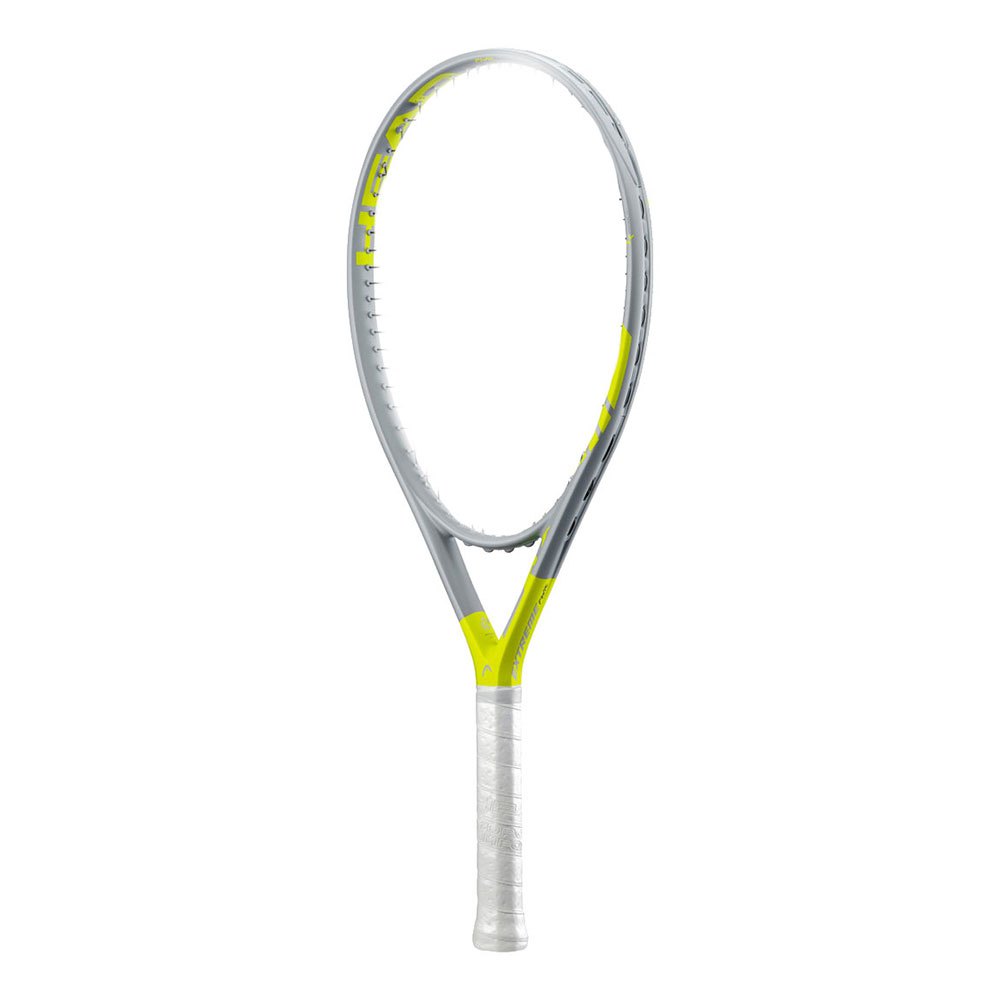 Head Racket Raquette Tennis Sans Cordage Graphene 360+ Extreme Pwr 4 Grey / Neon Yellow