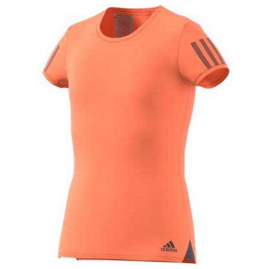 Adidas Badminton Club Short Sleeve T-shirt Orange 11-12 Years Garçon