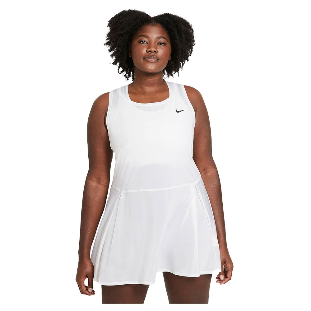 Nike Court Dri Fit Advantage Dress Blanc M Femme