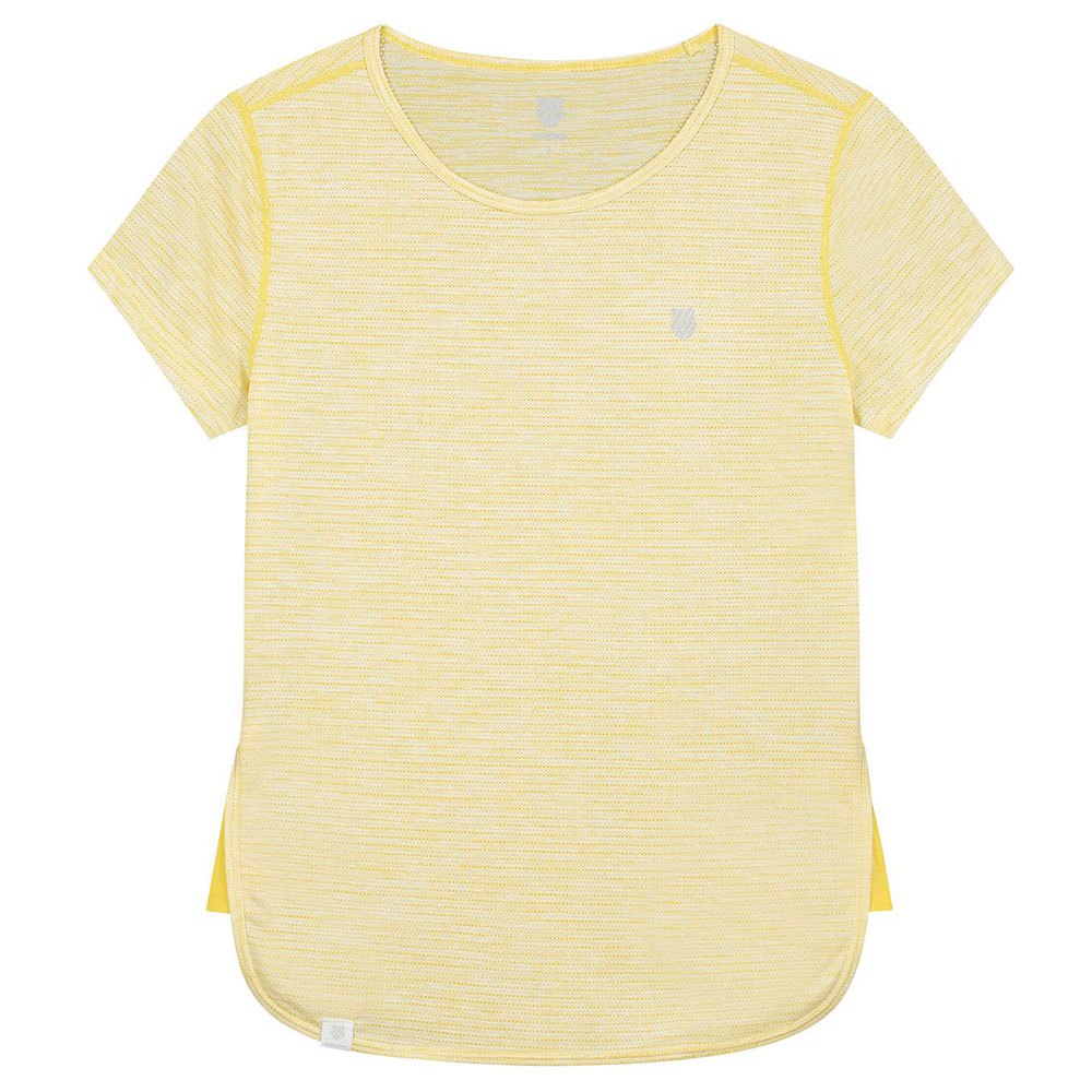 K-swiss T-shirt Sans Manches Hypercourt Cap S Yellow Melange