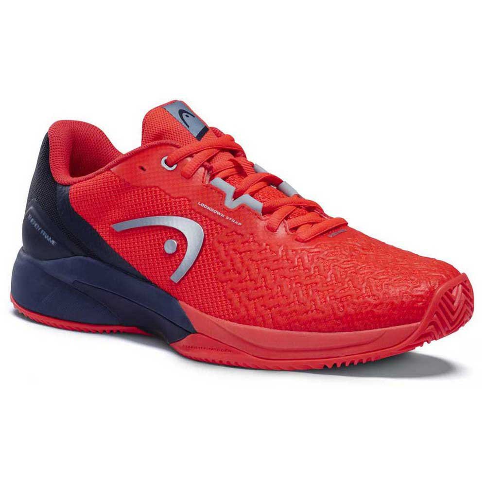 Head Racket Chaussures Terre-battue Revolt Pro 3.5 EU 38 1/2 Neon Red / Dress Blue
