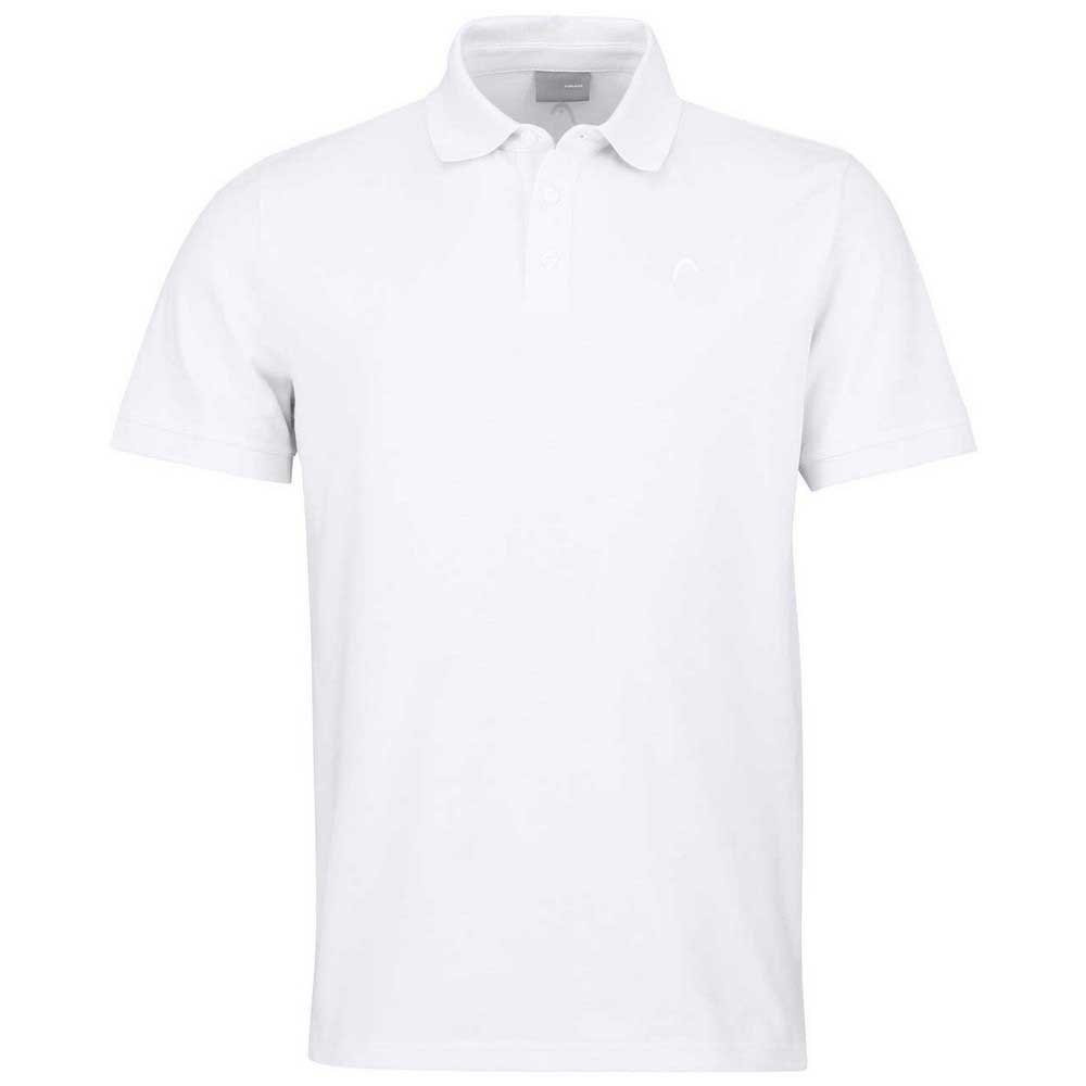 Head Racket Short Sleeve Polo Shirt Blanc XL Homme