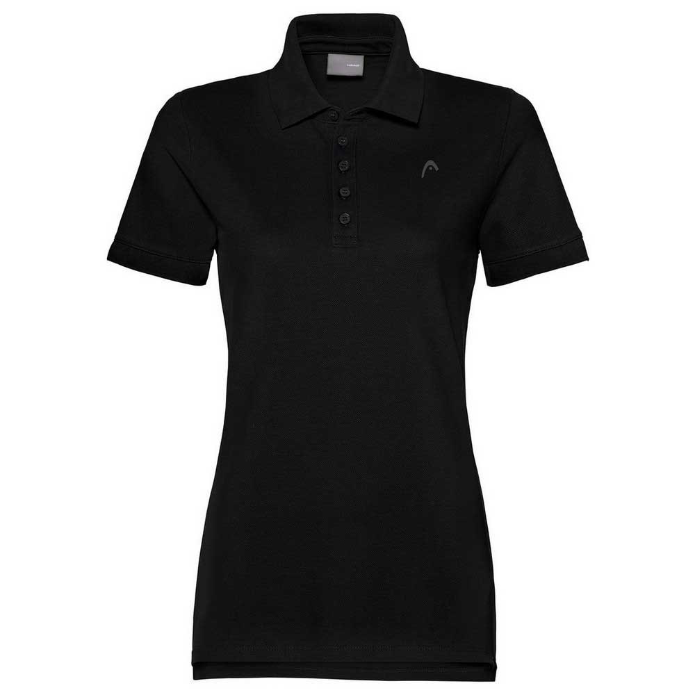 Head Racket Short Sleeve Polo Shirt Noir XL Femme