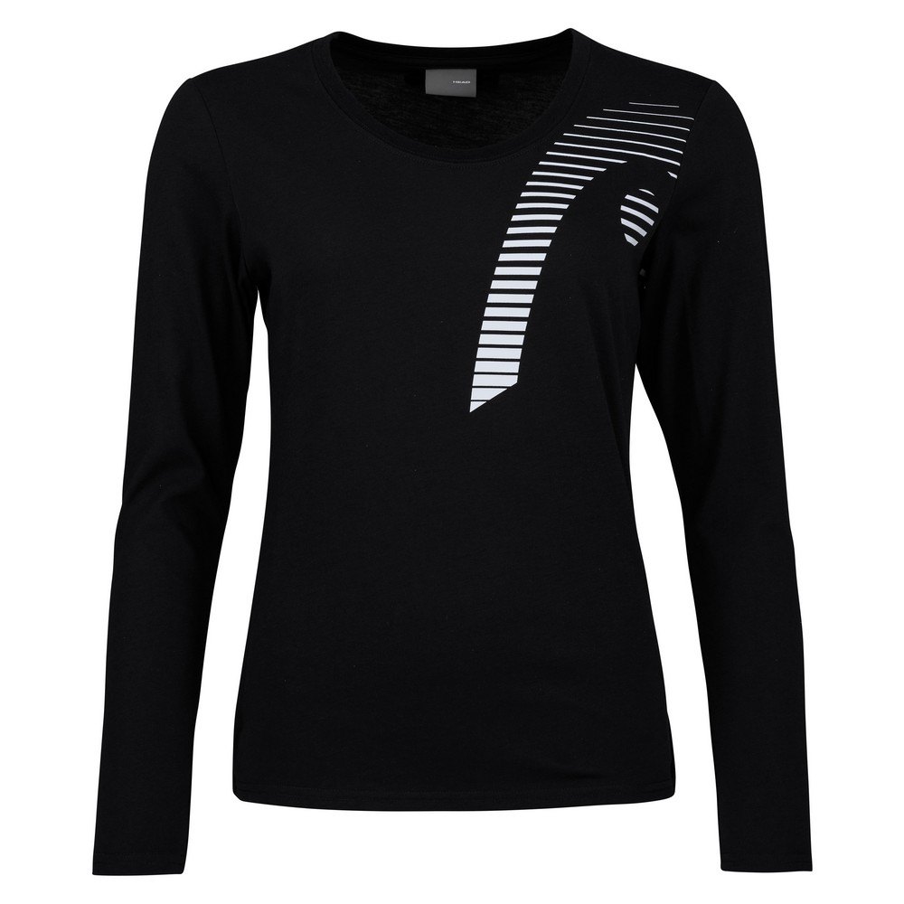 Head Racket Club 21 Linda Long Sleeve T-shirt Noir XS Femme