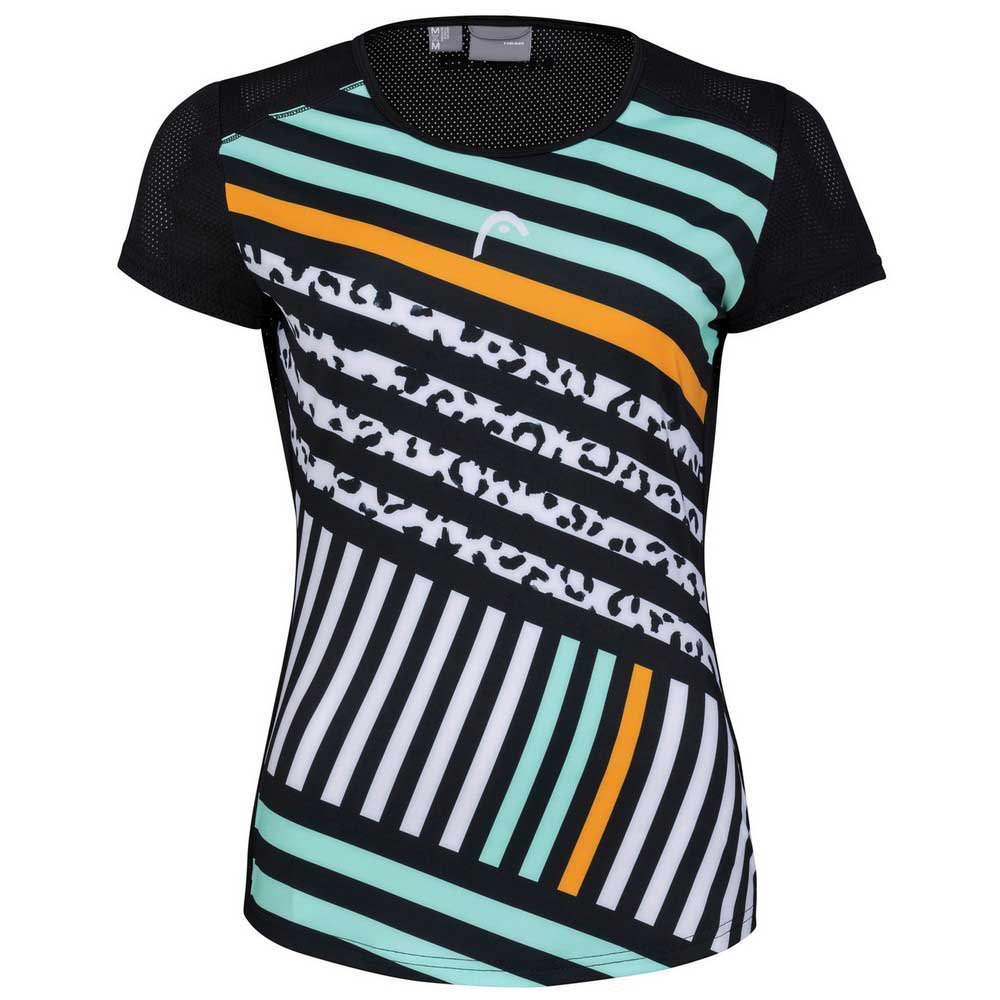 Head Racket T-shirt à Manches Courtes Sammy XS Black / Print Vision