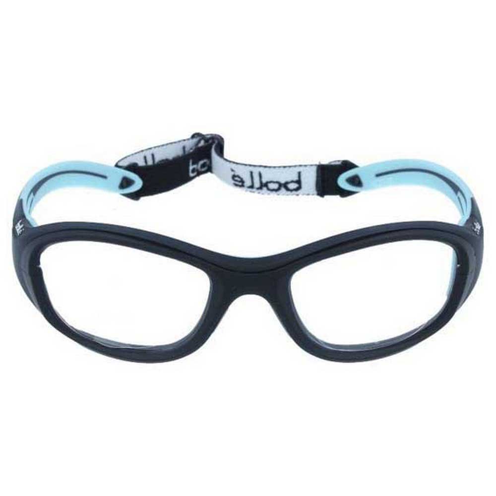 Bolle Coverage 52 Squash Glasses Junior Bleu,Noir PC Clear Antifog Antiscratch/CAT0