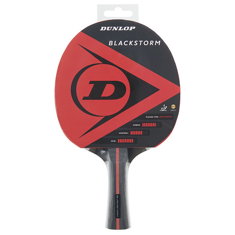 Dunlop Raquette De Tennis De Table Blackstorm One Size Red / Black