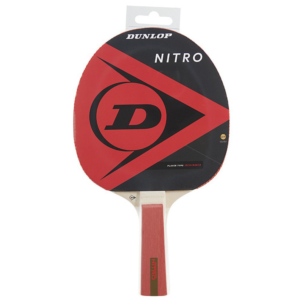 Dunlop Raquette De Tennis De Table Nitro One Size Red / Black