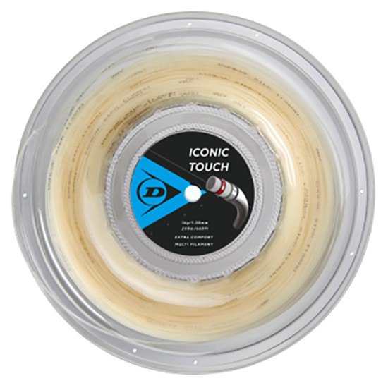 Dunlop Iconic Touch 200 M Tennis Reel String Beige 1.25 mm