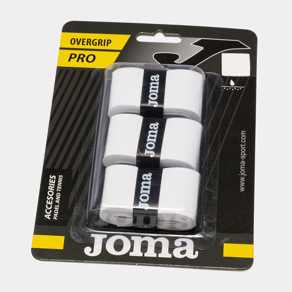 Joma Dry Competition Padel Overgrip 6 Units Blanc