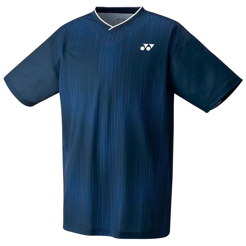 Yonex Crew Neck Short Sleeve T-shirt Bleu 130 cm Garçon