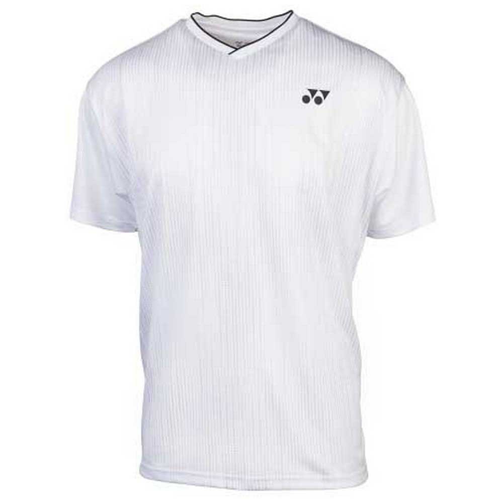 Yonex T-shirt à Manches Courtes Crew Neck L White