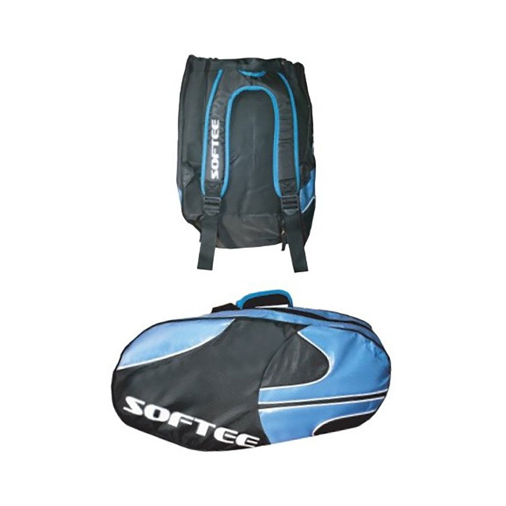 Softee Premium Padel Racket Bag Bleu,Noir
