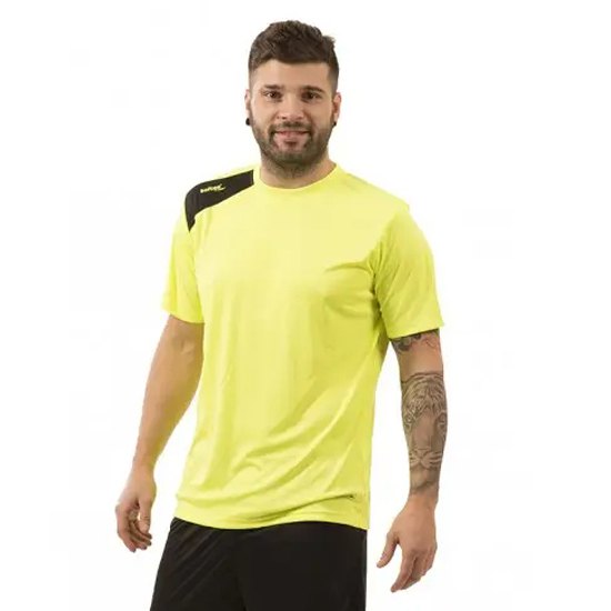 Softee T-shirt à Manches Courtes Full 2XL Yellow Fluor