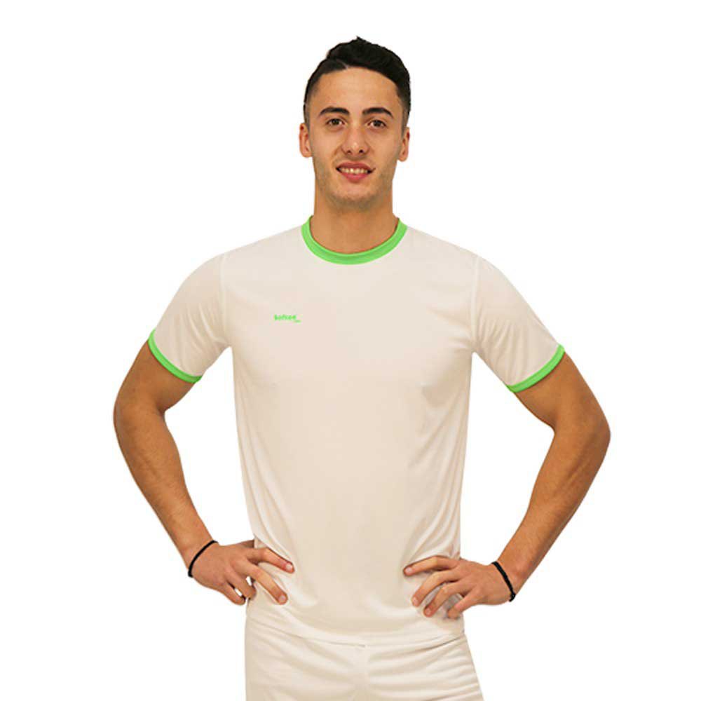 Softee T-shirt à Manches Courtes Galaxy S White / Green Fluor