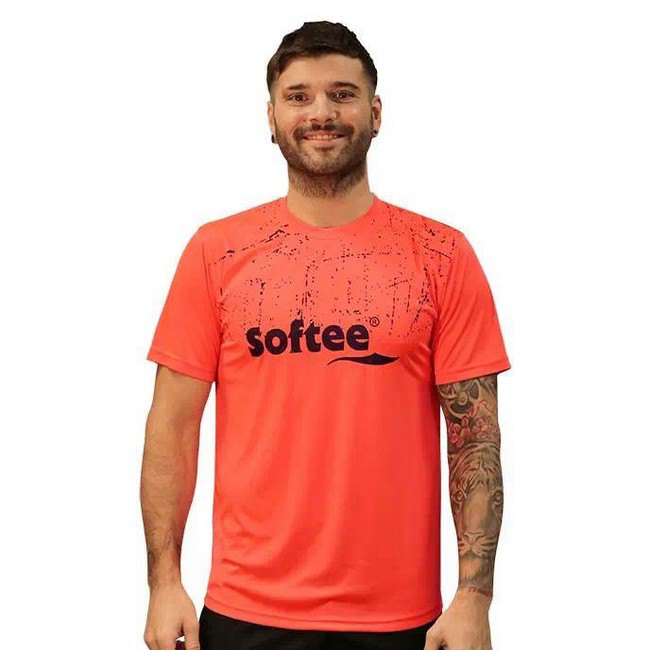 Softee Sensation Short Sleeve T-shirt Orange 2XL