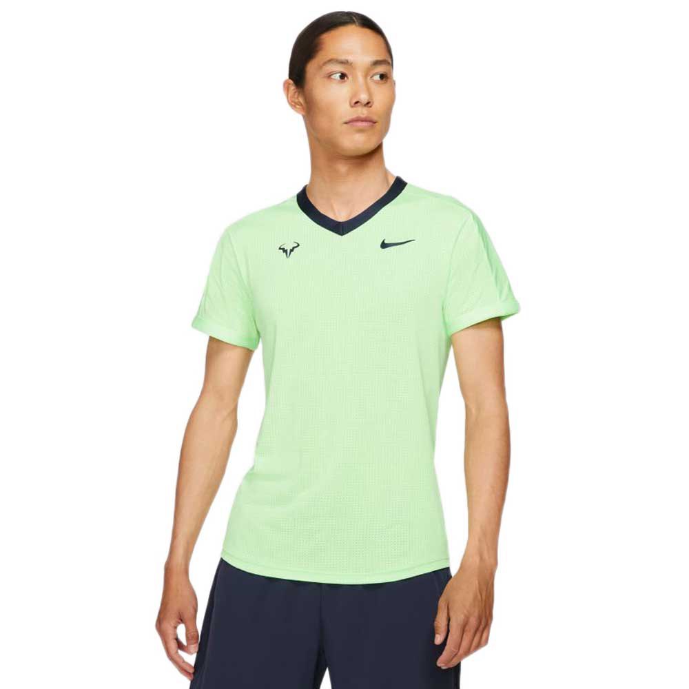 Nike Court Dri Fit Advantage Rafa Vert 2XL